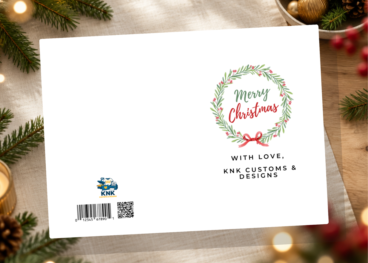 Custom Holiday Thank You Cards