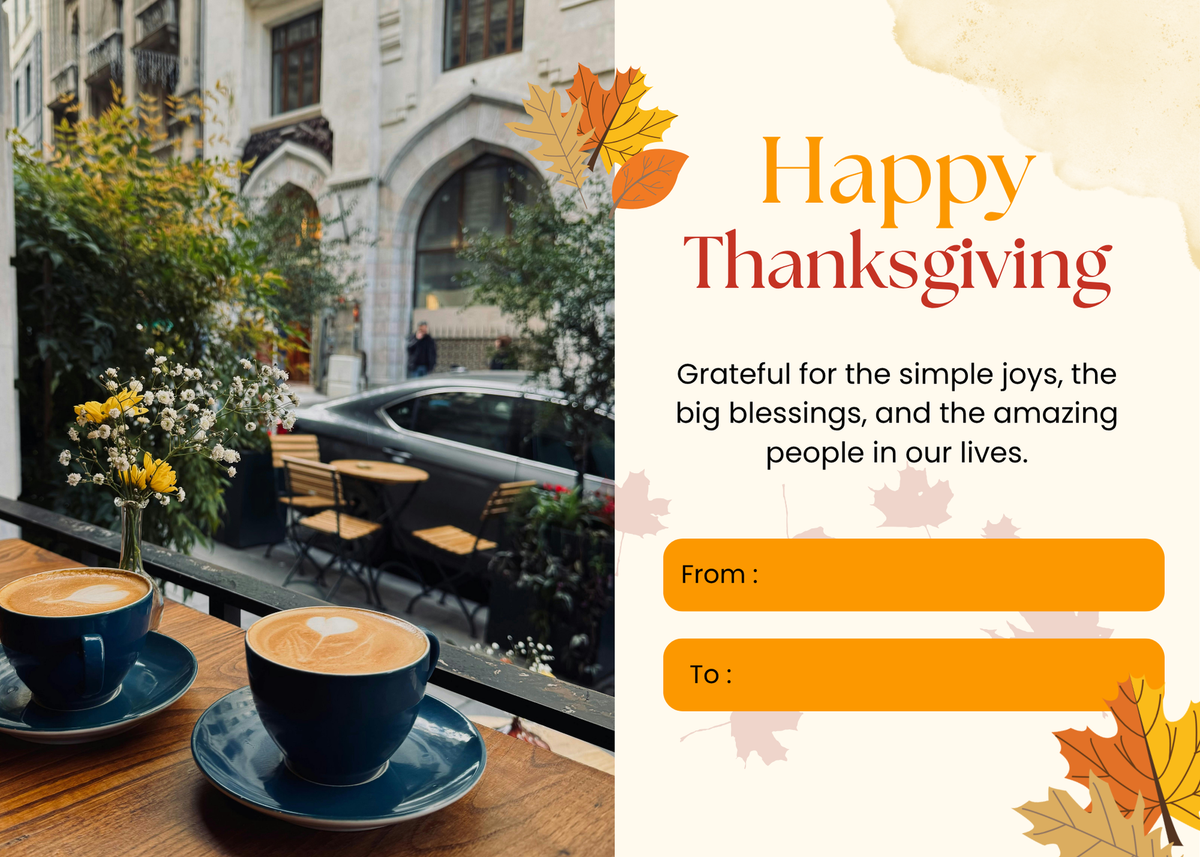 Custom Holiday Thank You Cards