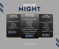 Senior Night Packages
