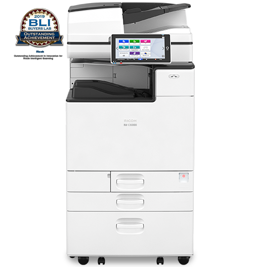 Ricoh IM C6000 multifunction printer for document scanning services